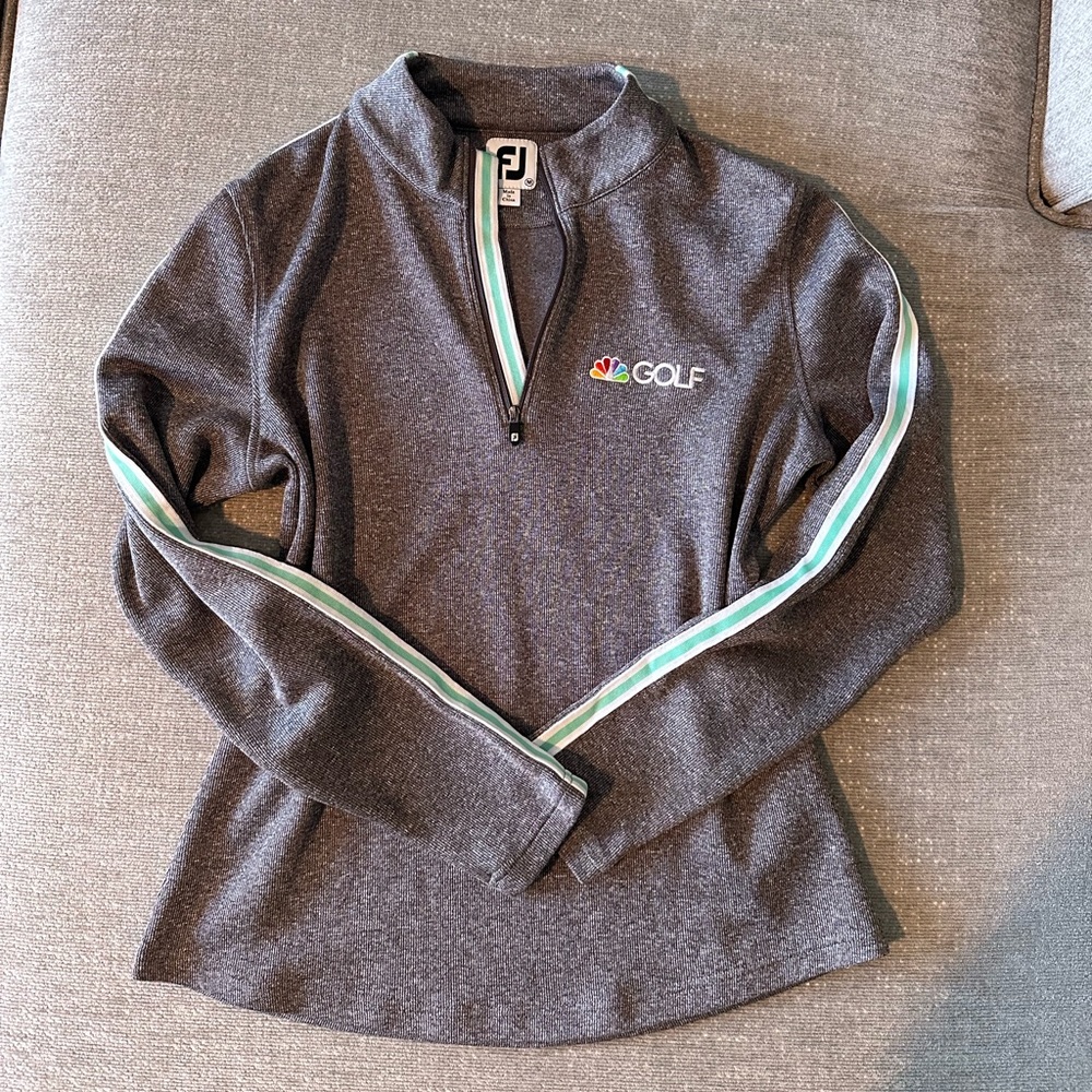 Footjoy golf women’s quarter zip Medium Golf Channel